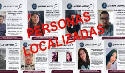 Localiza a personas desaparecidas
