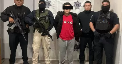 Detienen a joven con droga Mexicali