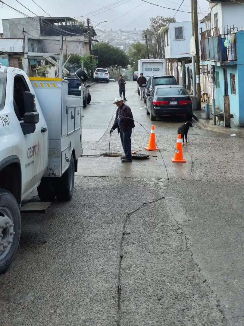 Afectaciones mnimas en redes sanitarias de Tijuana tras precipitaciones