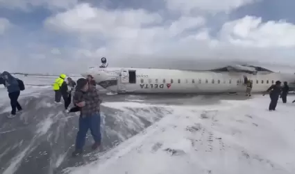 Accidente de avin en aeropuerto de Toronto