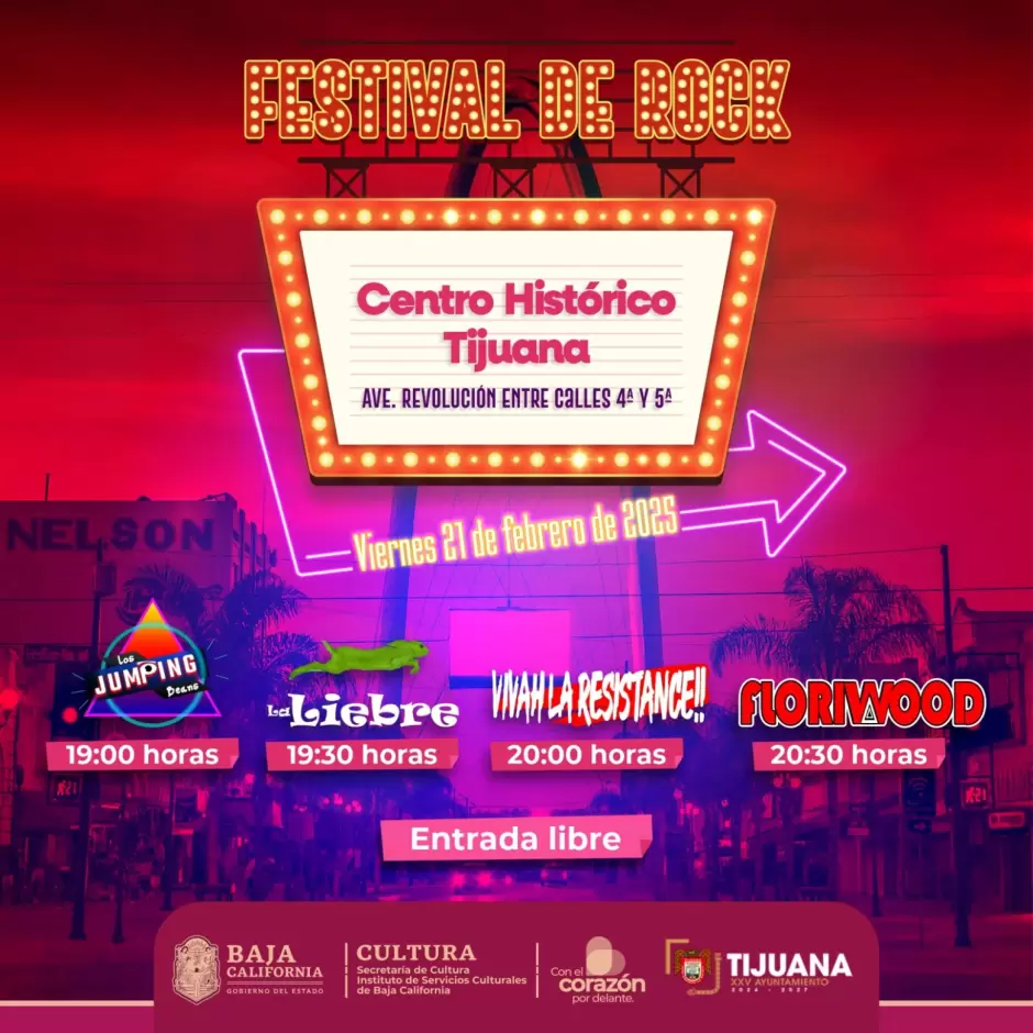 Actividades artsticas en Centro Histrico de Tijuana