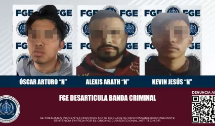 Banda criminal dedicada a secuestro express