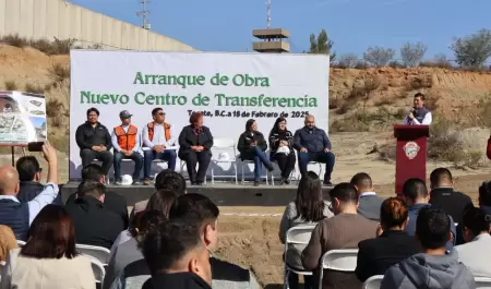 Construccin del nuevo Centro de Transferencia en Tecate