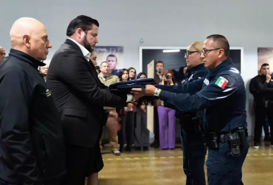 Honras fnebres del oficial Jess Armando Gonzlez