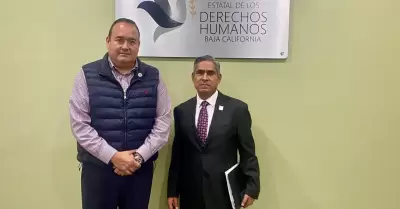 Se renen ombudsperson y secretario de Seguridad Ciudadana de BC