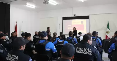 Capacitaciones a elementos de Seguridad Pblica de Ensenada