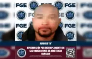 Arrestado por incumplimiento de las obligaciones de asistencia familiar