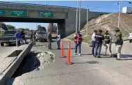 Atiende XXV Ayuntamiento de Tijuana vialidades afectadas por socavones