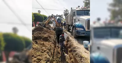 Rehabilitacin de red sanitaria en fraccionamiento El Mirador