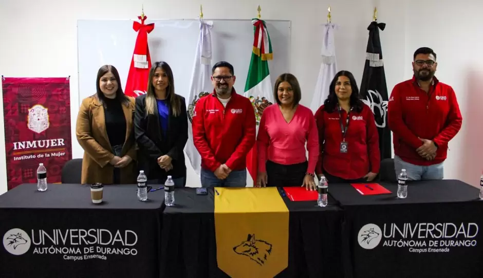 Convenio de colaboracin Inmujer-UAD Ensenada