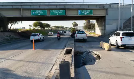 Socavn sobre Va Rpida Oriente