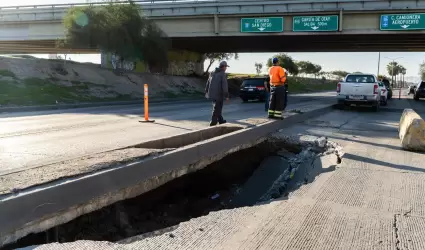 Socavn sobre Va Rpida Oriente