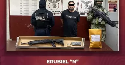 Decomisos de armas de fuego y drogas