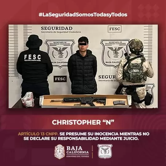 Decomisos de armas de fuego y drogas