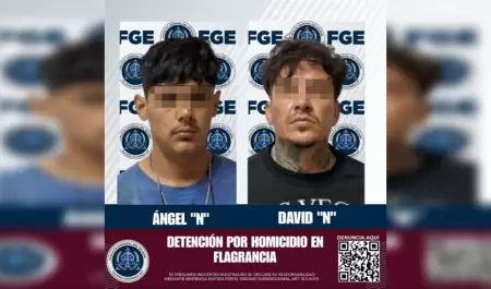 2 hombres por homicidio en flagrancia