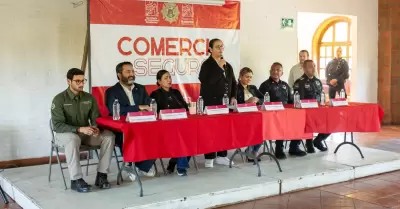 Clausura del taller Comercio Seguro