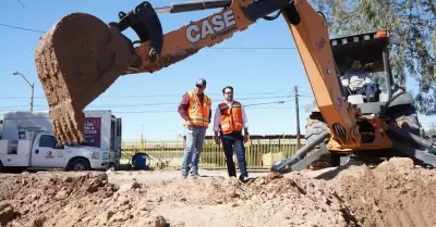 Reposicin de tubera de agua potable en Villa Colonial