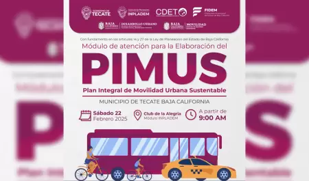 Plan Integral de Movilidad Urbana Sustentable en Tecate