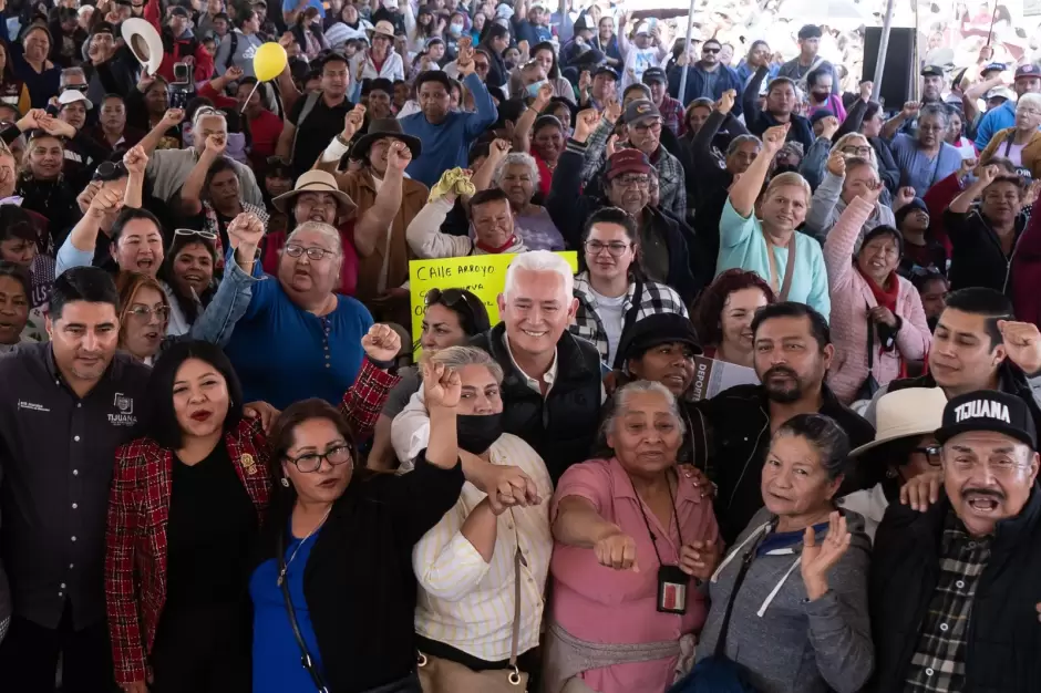 Regresa diputado Jorge Ramos con resultados a las colonias de Tijuana