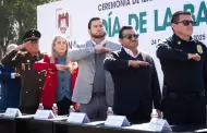 Encabeza Ismael Burgueo ceremonia del Da de la Bandera