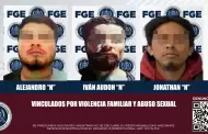 Por violencia familiar, abuso sexual y acoso, tres hombres permanecern en prisin preventiva