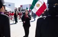 Realiza presidenta Roco Adame Muoz jornada cvica con motivo del 24 de febrero, Da de la Bandera Nacional