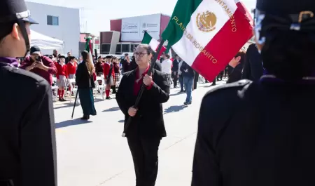 Jornada cvica con motivo del 24 de febrero, Da de la Bandera Nacional