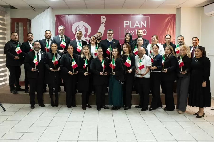 Jornada cvica con motivo del 24 de febrero, Da de la Bandera Nacional