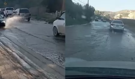 Fuga de agua en el Can del Sinz gener corriente de gran intensidad