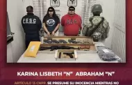 Fuerza Estatal y Defensa detienen a presunto generador de violencia; le aseguran armas y metanfetamina