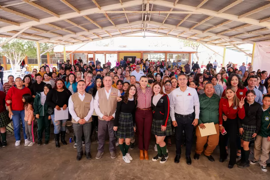 Refuerza gobernadora Marina del Pilar compromiso con la educacin en Valle de Mexicali