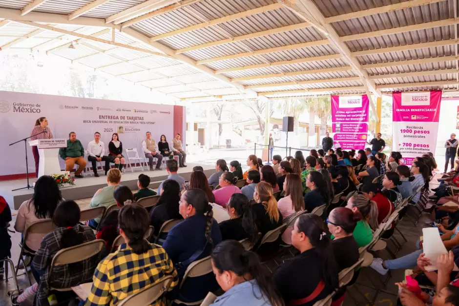 Refuerza gobernadora Marina del Pilar compromiso con la educacin en Valle de Mexicali