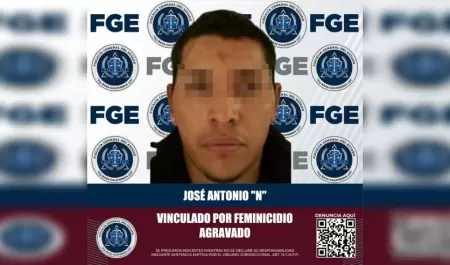 Hombre por el delito de feminicidio agravado