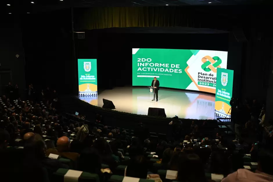 Segundo informe rector UABC