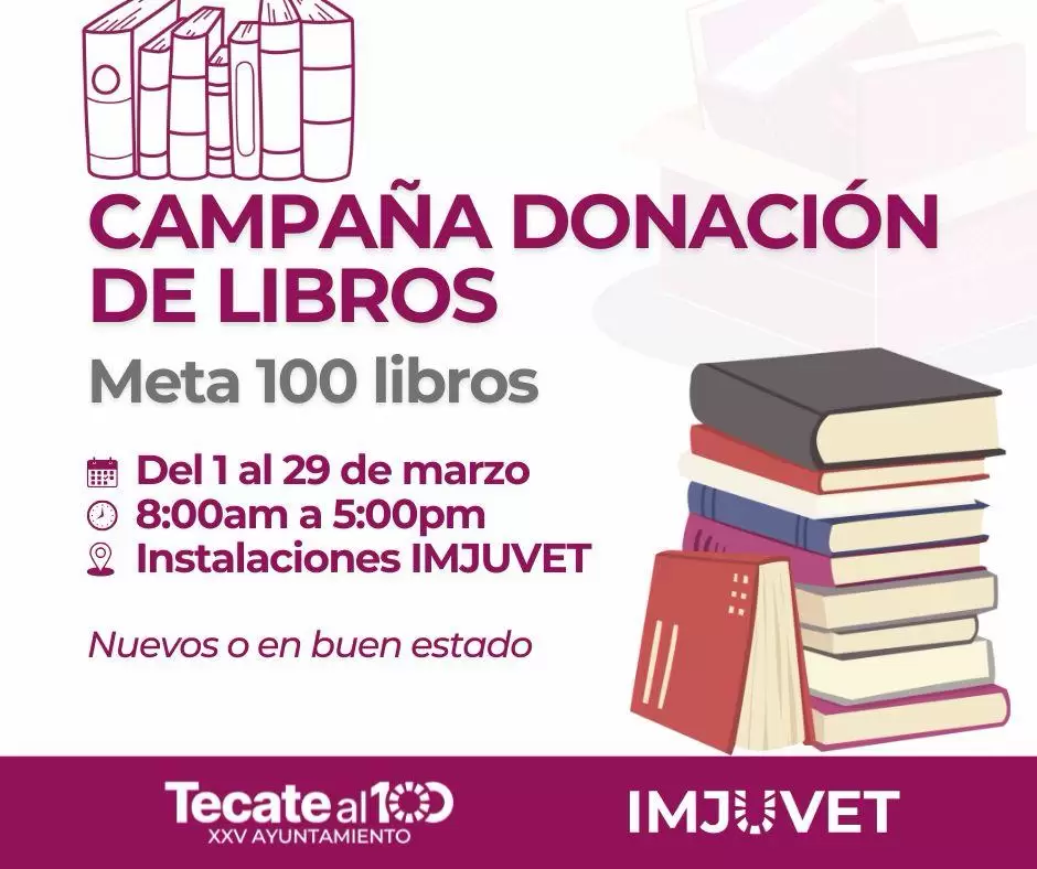 IMJUVET impulsa la lectura en la juventud tecatense