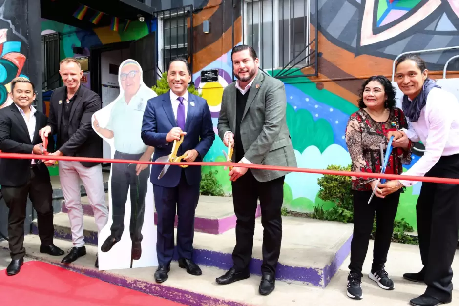 Participa Ismael Burgueo en la apertura del albergue Casa de Luz Tijuana