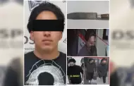 Detienen a hombre armado vinculado a robos con violencia en tienda de auto servicio