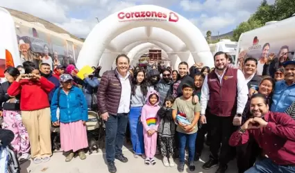 Acerca gobernadora Marina del Pilar el programa "Corazones" a la colonia Altipla
