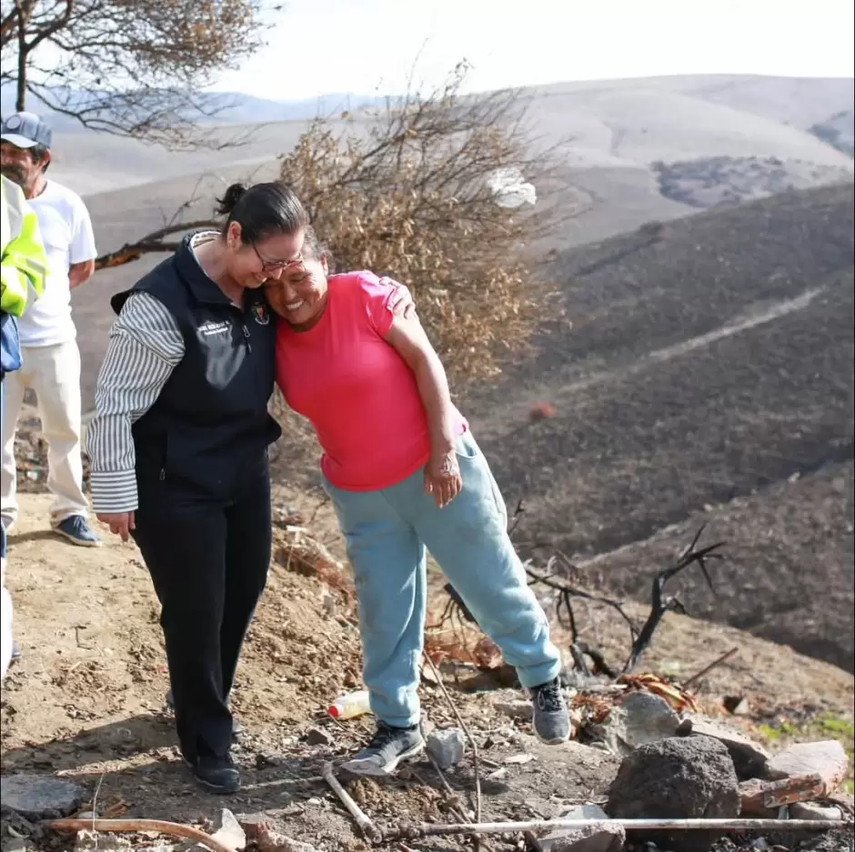 Avances en la construccin de viviendas para familias afectadas en Primo Tapia