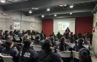 Mujeres policas de Baja California se capacitan sobre el derecho a la manifestacin durante el 8M