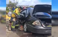 Bomberos atendieron dos incendios y dos choques en diferentes colonias