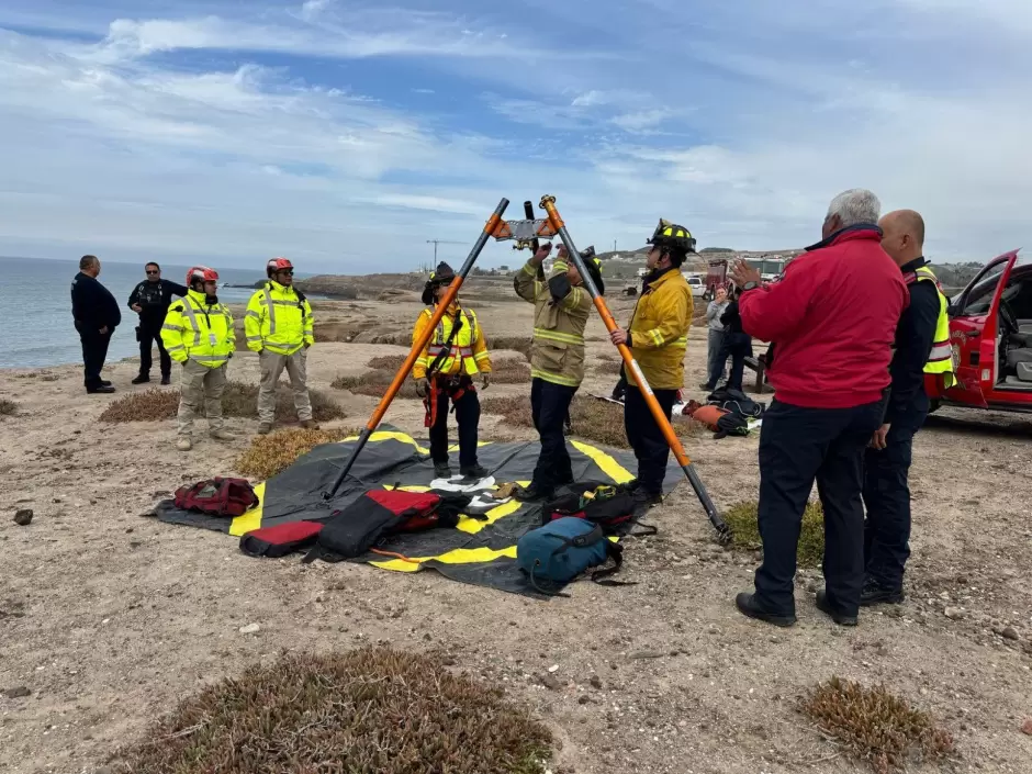 Cuerpo del menor extraviado