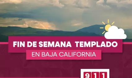 Aumento de temperaturas durante el fin de semana