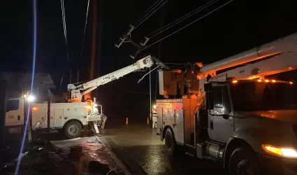 CFE respecto a los mltiples apagones en la ciudad de Tijuana tras las fuertes r