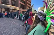 VIDEO: Mujeres protestaron en San Diego contra polticas migratorias de EEUU