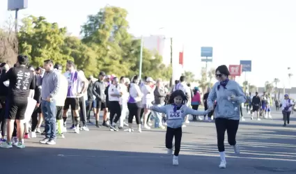 Primera carrera violeta