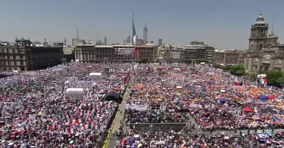 Evento de Sheinbaum en el Zcalo