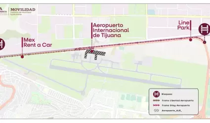 Servicio de traslado a usuarios del aeropuerto ante bloqueos