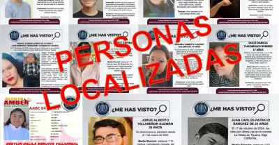 Localizan a doce personas reportadas como desaparecidas