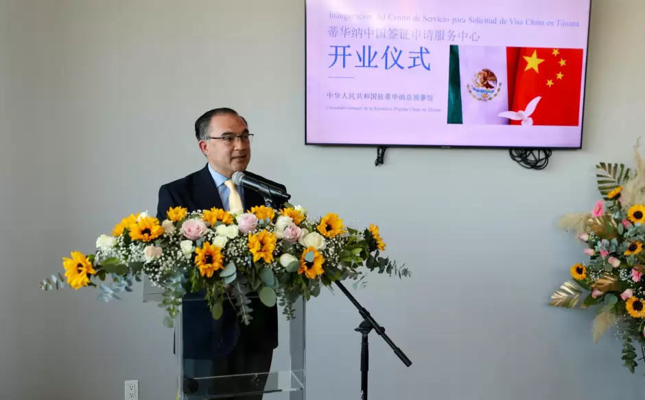 Apertura de Centro de Visas de China en Tijuana